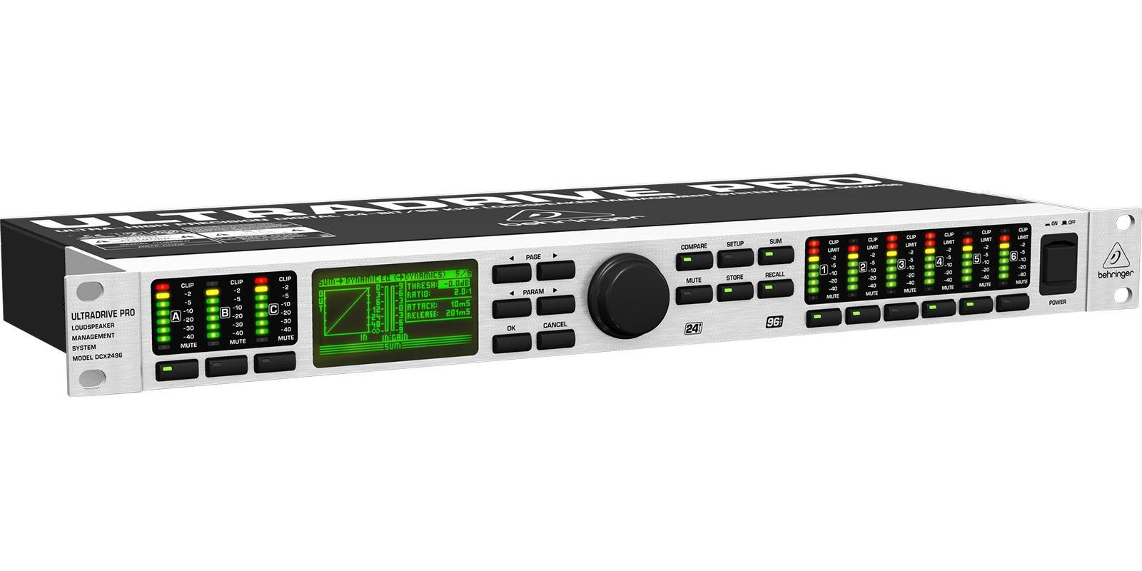 PROCESADOR BEHRINGER MOD. DCX2496