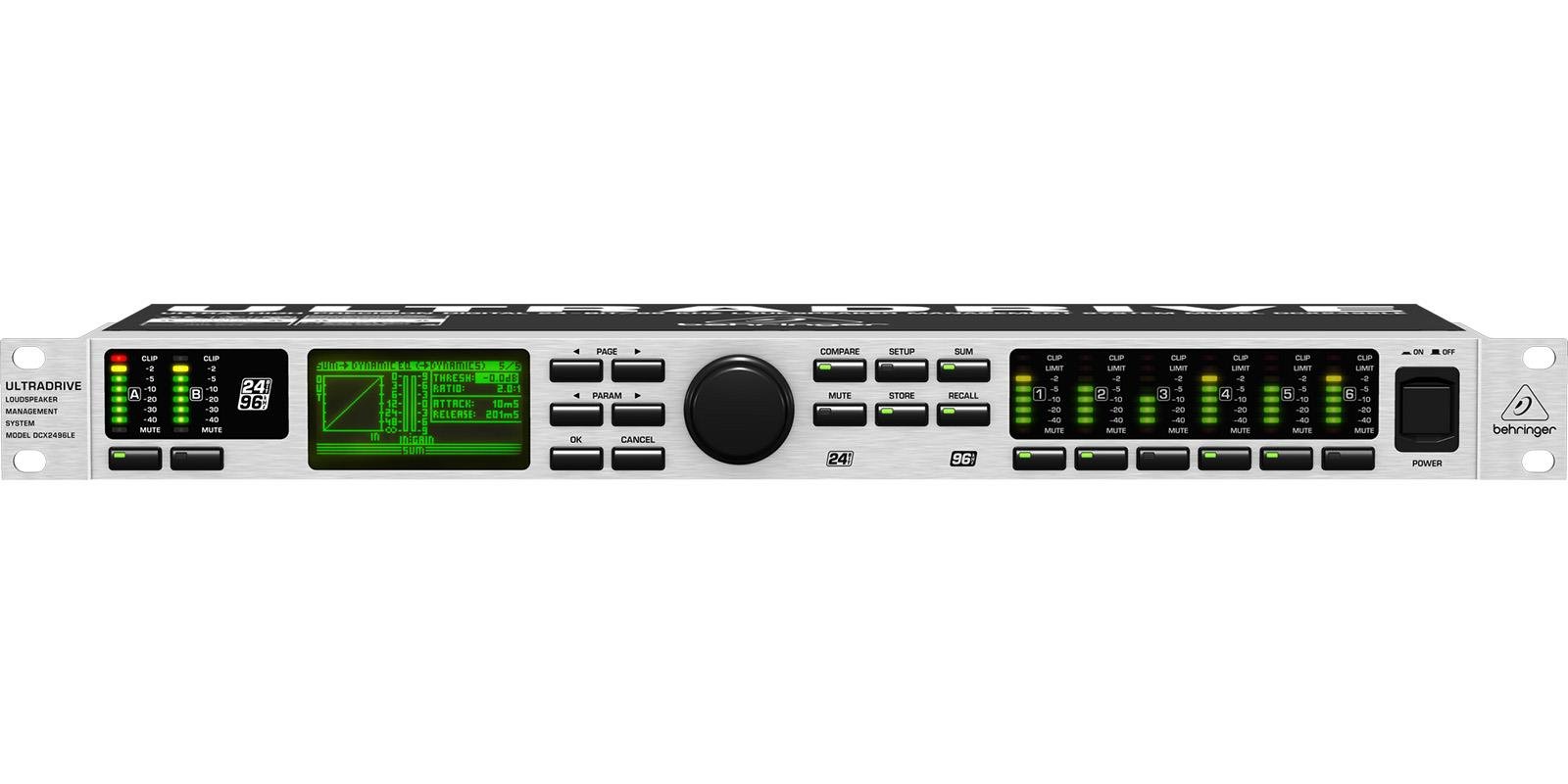 PROCESADOR BEHRINGER MOD. DCX2496LE