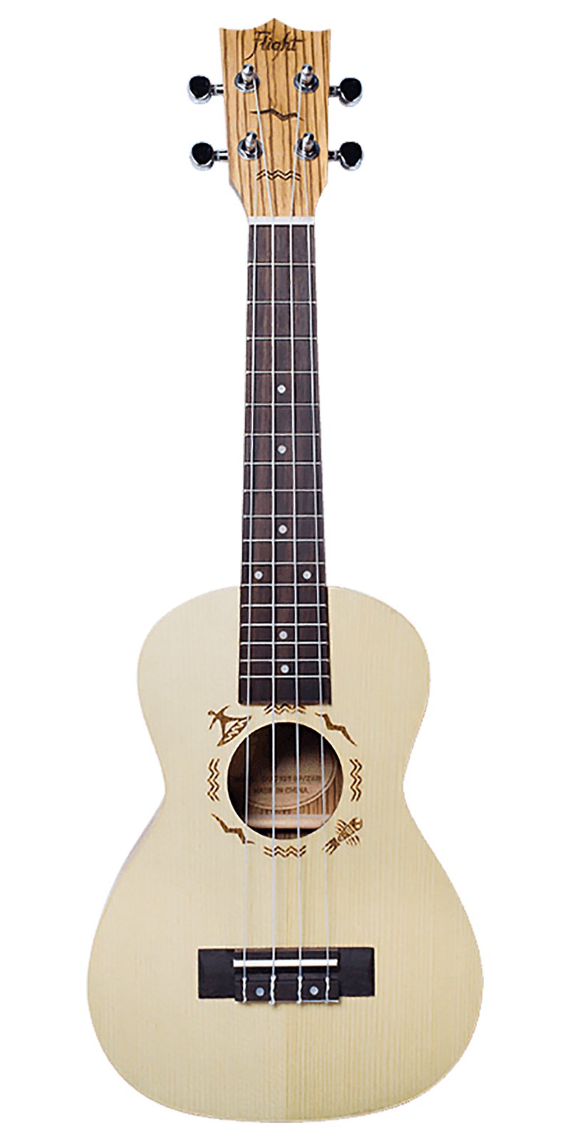 UKELELE FLIGHT CONCIERTO  DUC325 SP/ZEB