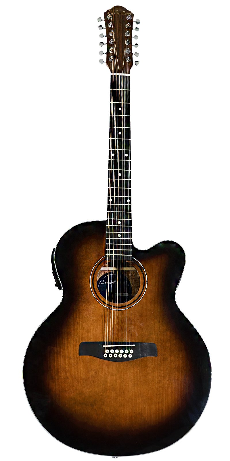 GUITARRA LA SEVILLANA E/ACUST. JU-1200CEQ