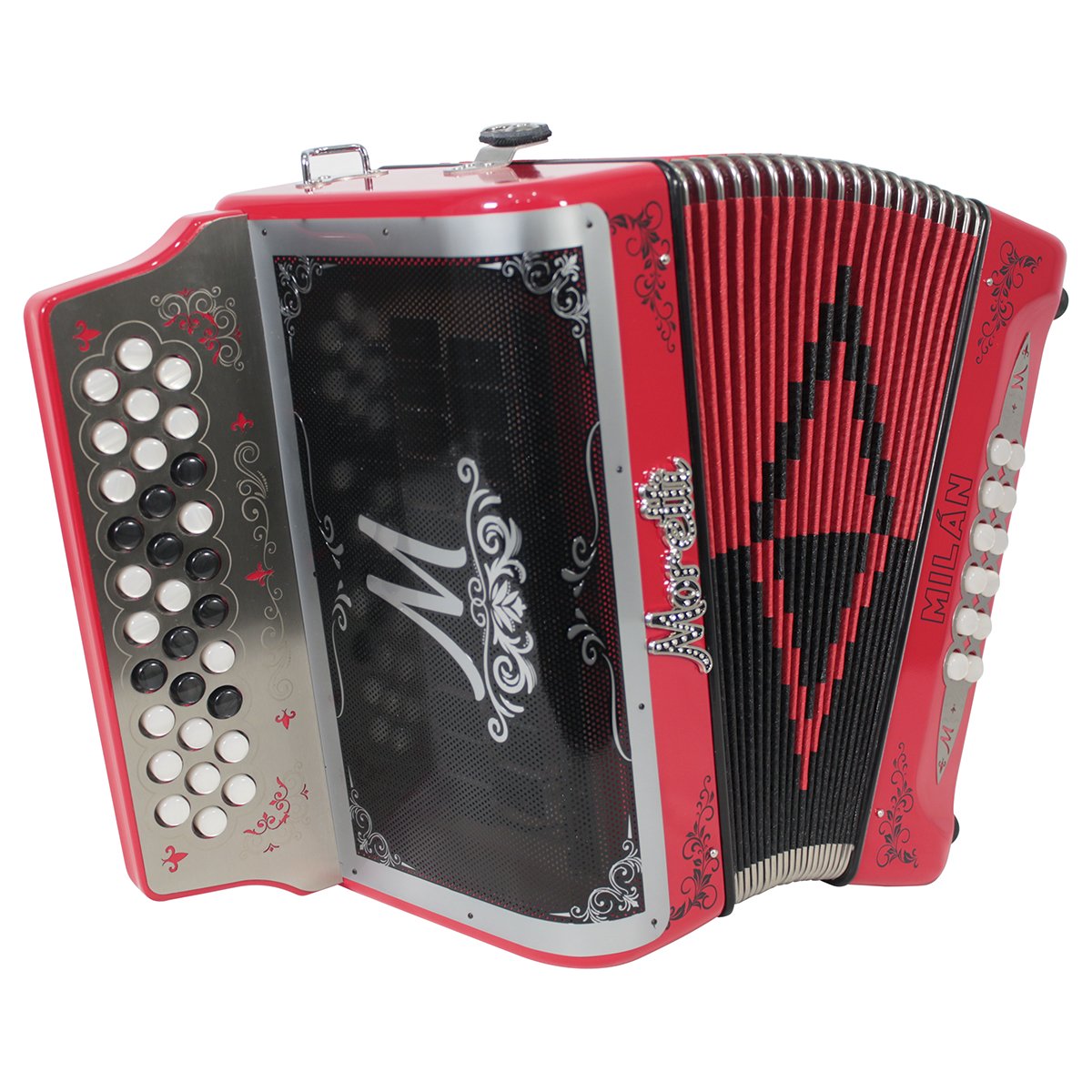 ACORDEON MORETTI BOT. MOD. MILAN FBBEB