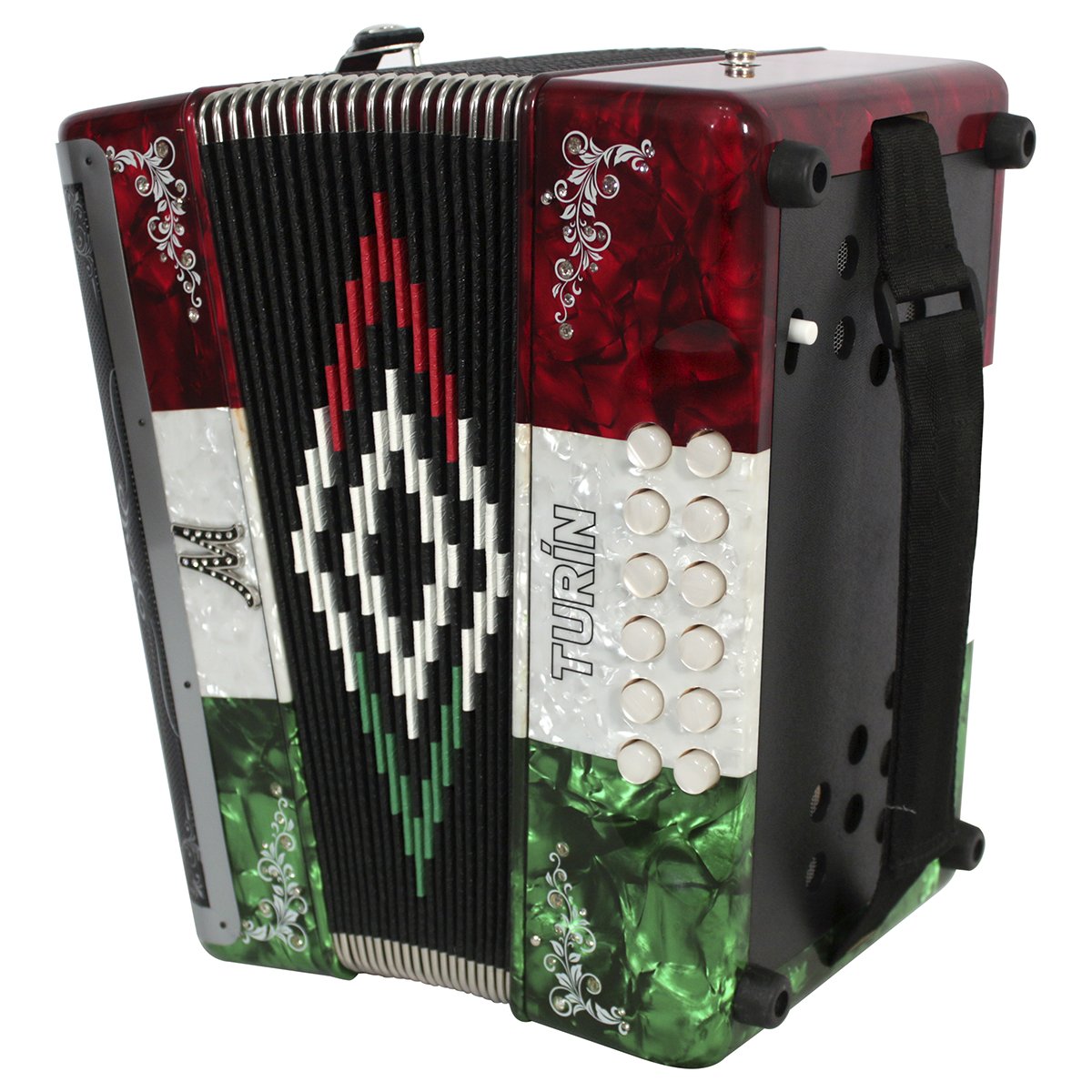 ACORDEON MORETTI BOT. MOD. TURIN FBBEB