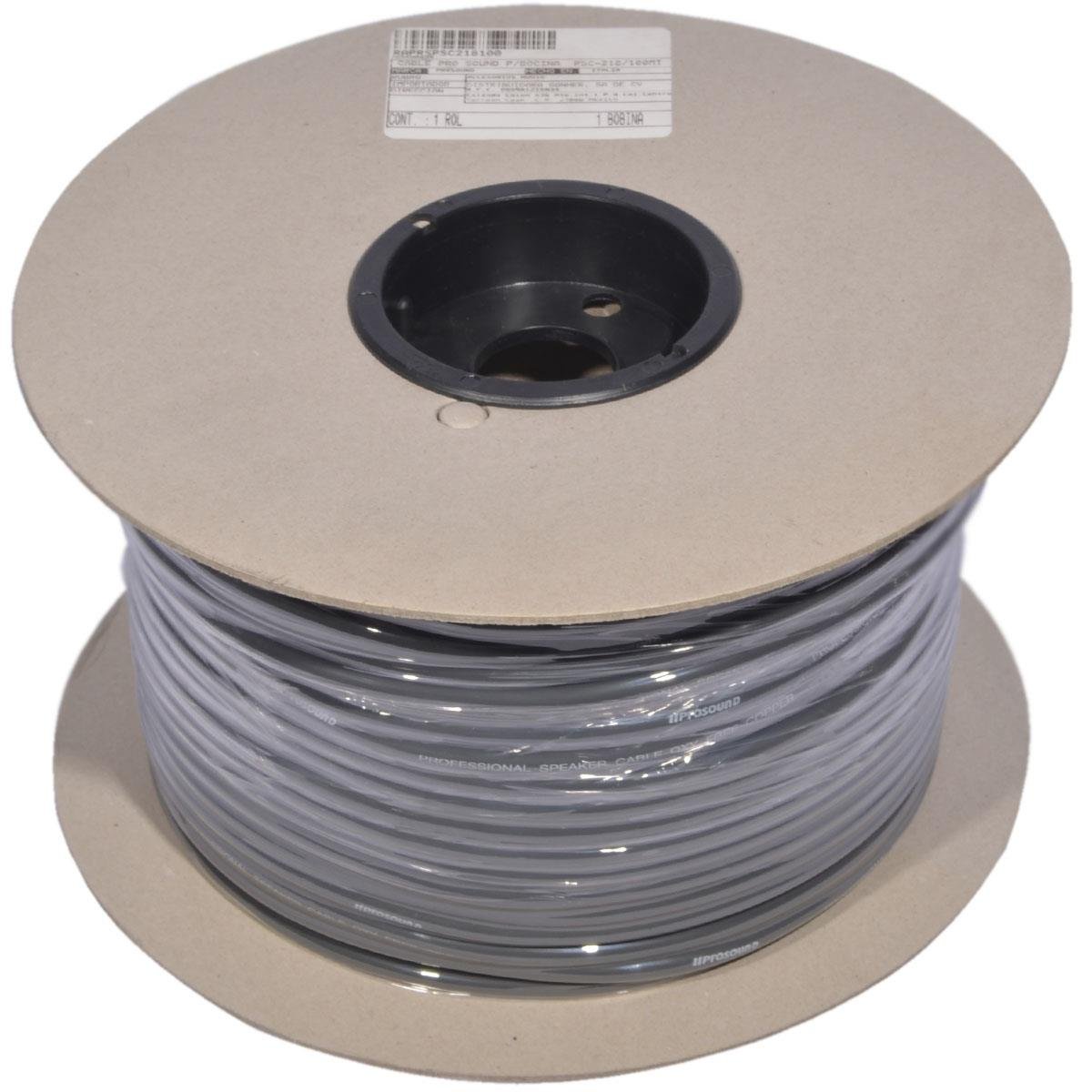 CABLE PRO SOUND P/BOCINA  PSC-218/100MT