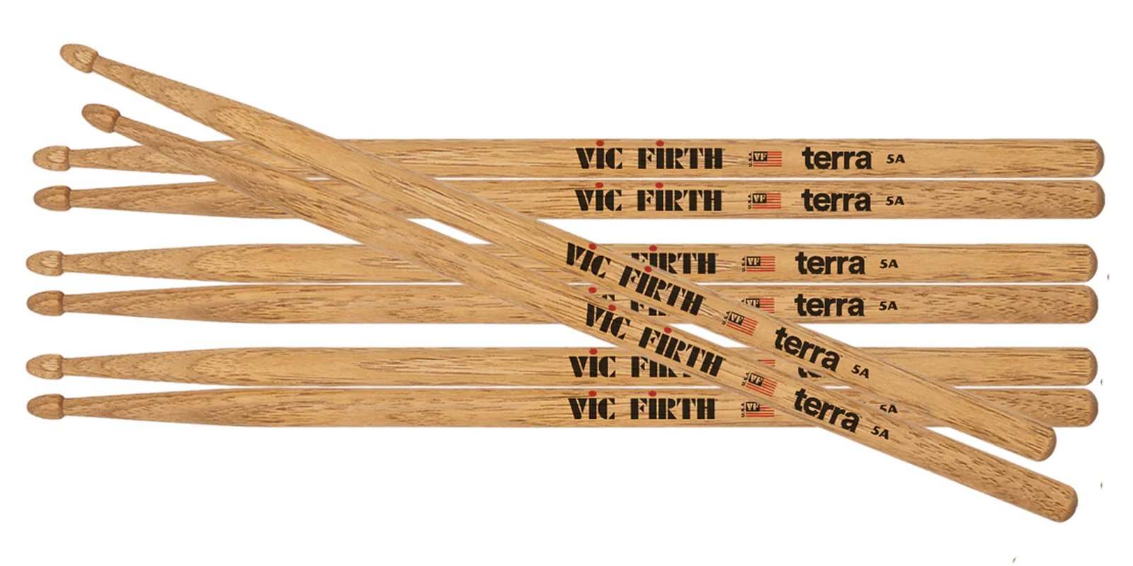 BAQUETAS VIC FIRTH TERRA MOD. P5AT4PK