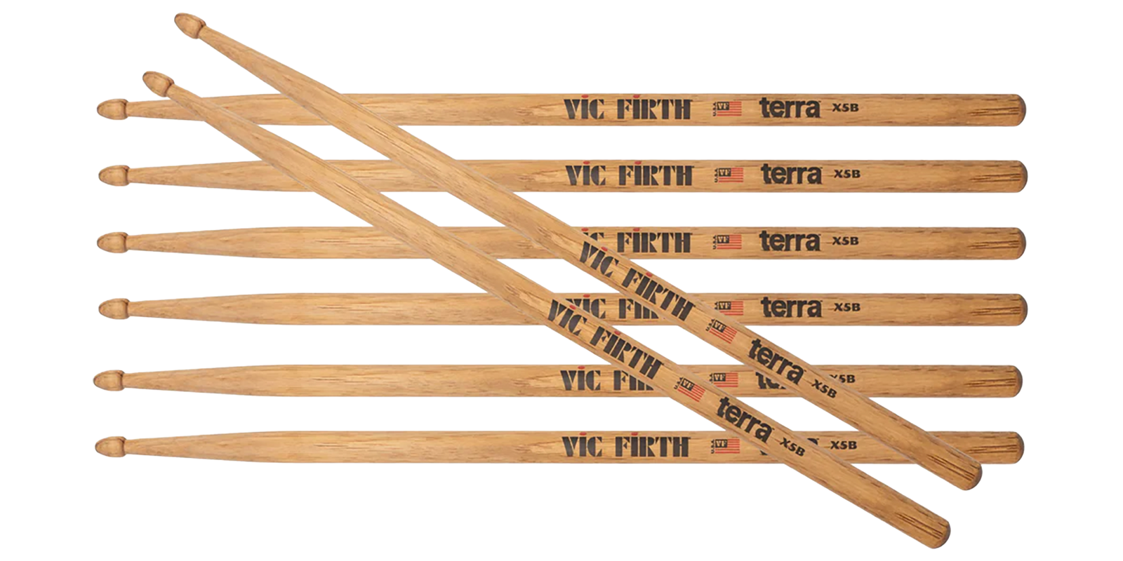 BAQUETAS VIC FIRTH TERRA MOD. PX5BT4PK