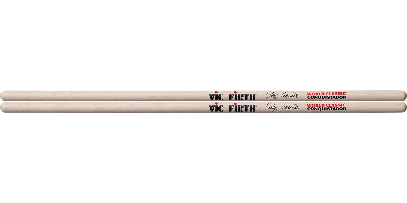 BAQUETAS VIC FIRTH   MOD. ALEX ACUÑA CLR