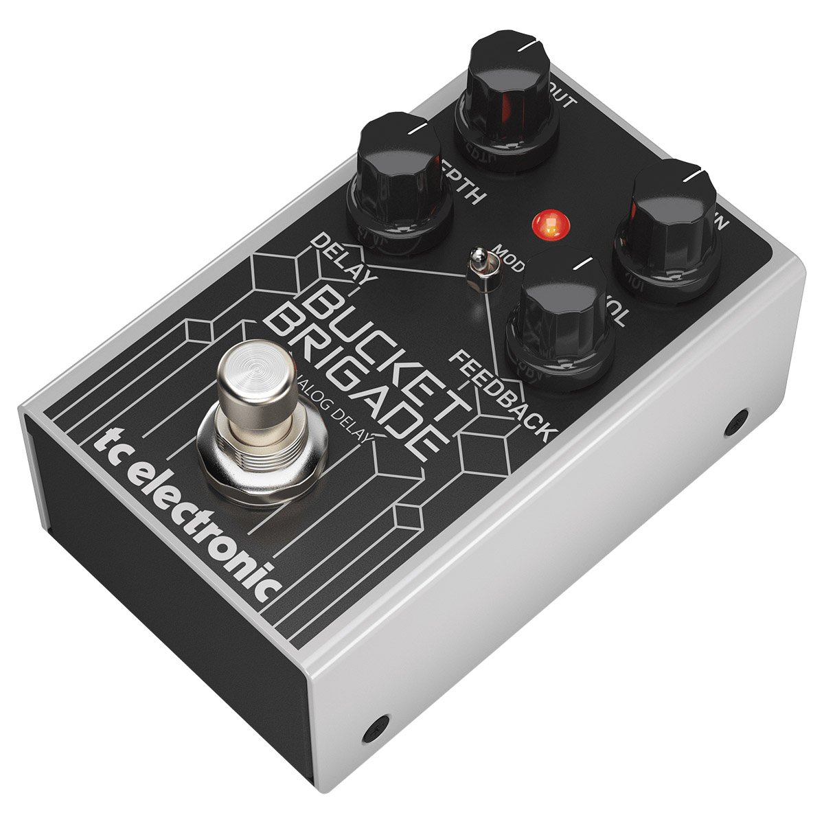 PEDAL T.C. P/GUITARRA MOD. BUCKET BRIGADE ANALOG DELAY