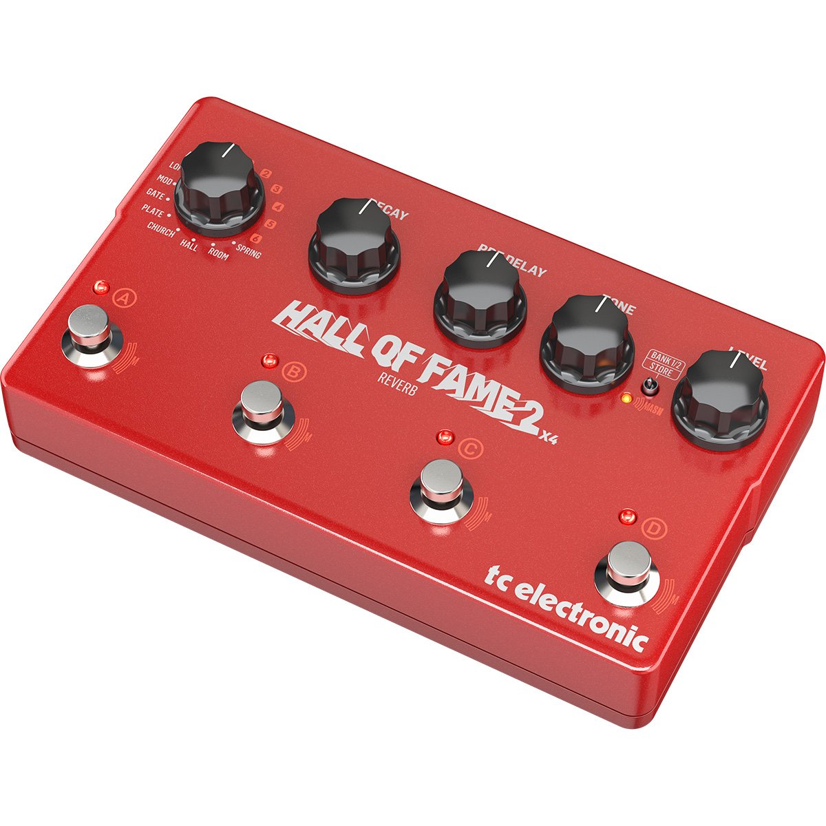 PEDAL T.C. P/GUITARRA HALL OF FAME 2 X4